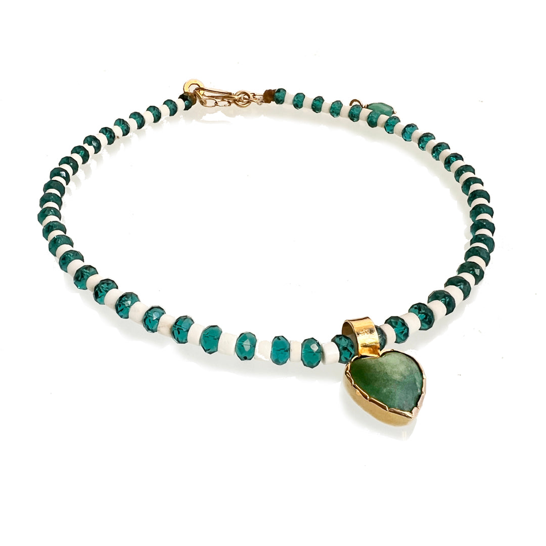 COLLAR MOSAICO ESMERALDA