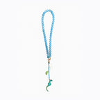COLLAR PECESITOS AGUAMARINA