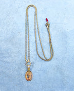 COLLAR LARGO VIRGEN DE LA CHIQUINQUIRÁ