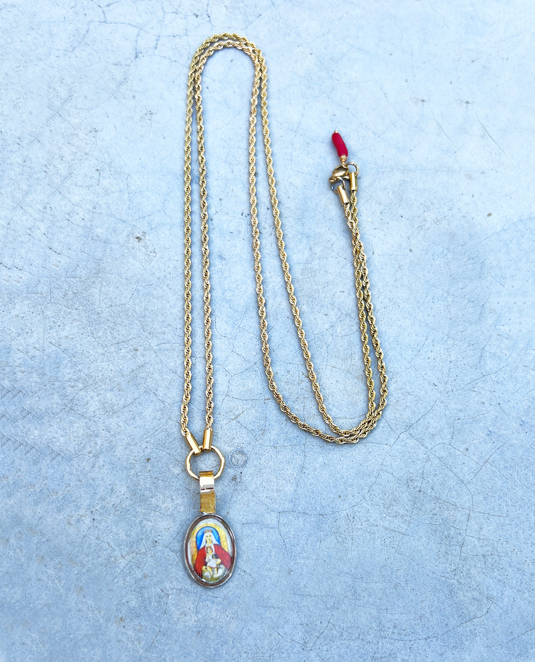COLLAR LARGO VIRGEN DE LA COROMOTO