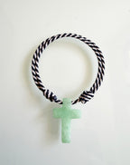 BRAZALETE CRUZ MARINA NEGRO