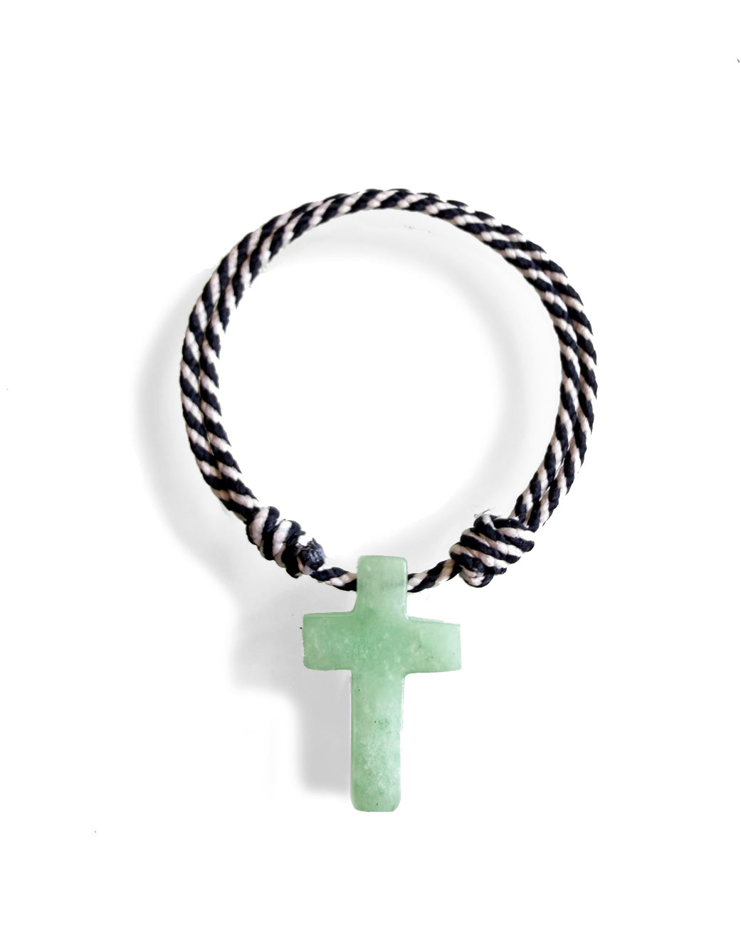 PULSERA CRUZ MARINA NEGRO