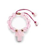 PULSERA DENARIO ROSA