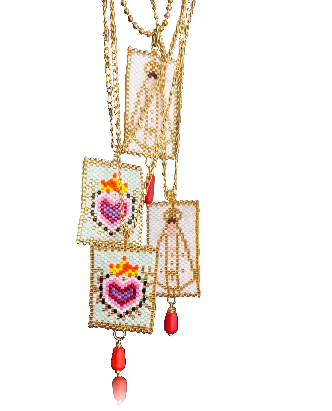 COLLAR VIRGEN DEL VALLE CADENA