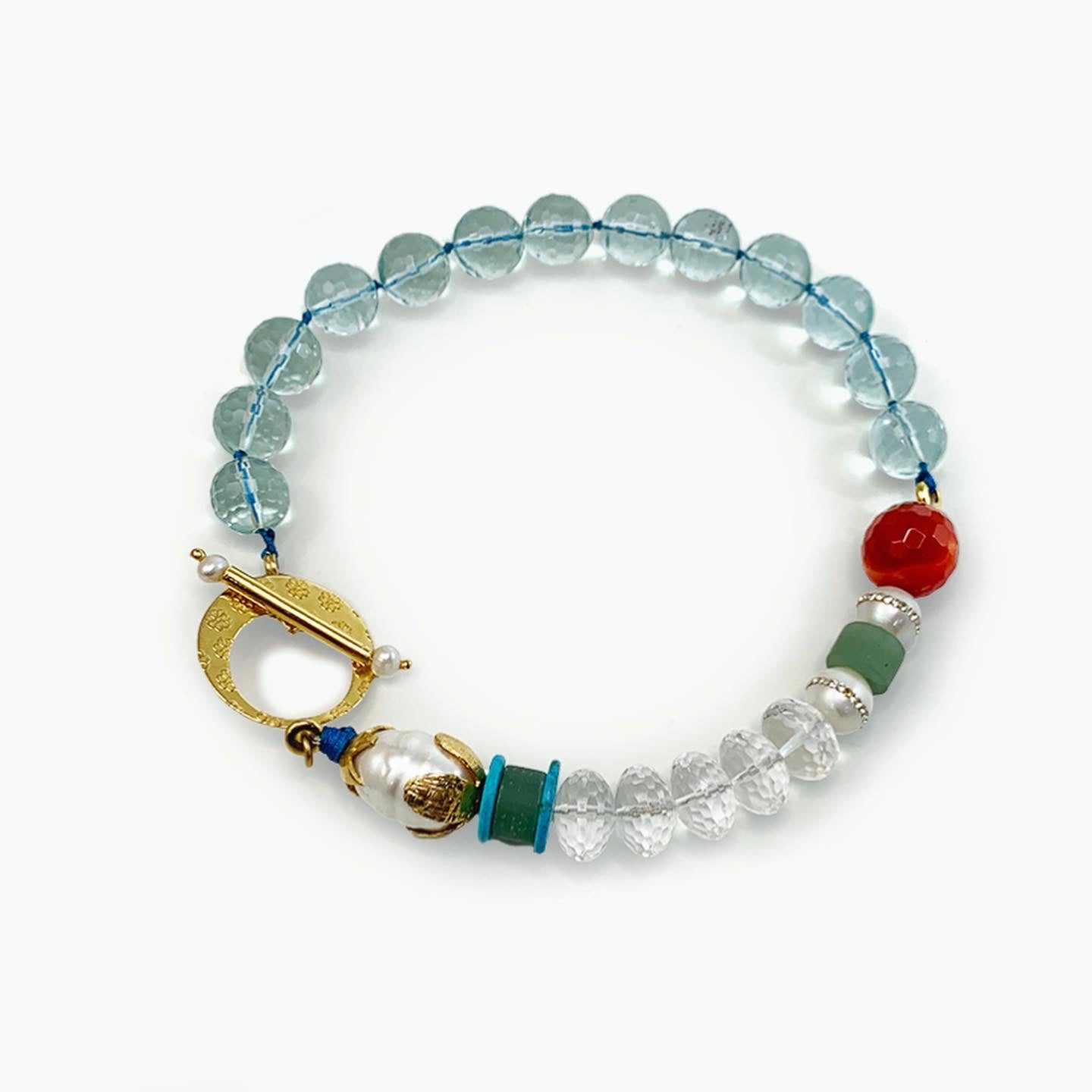 COLLAR DAISY TURQUESA