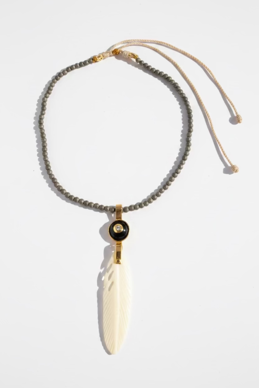 COLLAR PLUMA PDZ ( YO CREO )