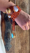 Load image into Gallery viewer, PULSERA DÚO CORNALINA-PERLA
