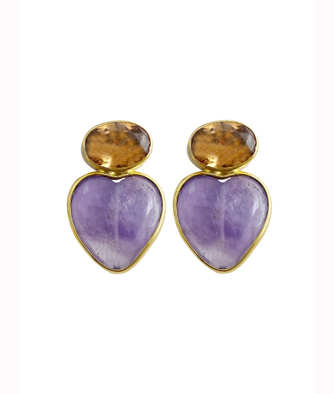 ZARCILLO CUBIC LOVE - GOLD AMETHIST