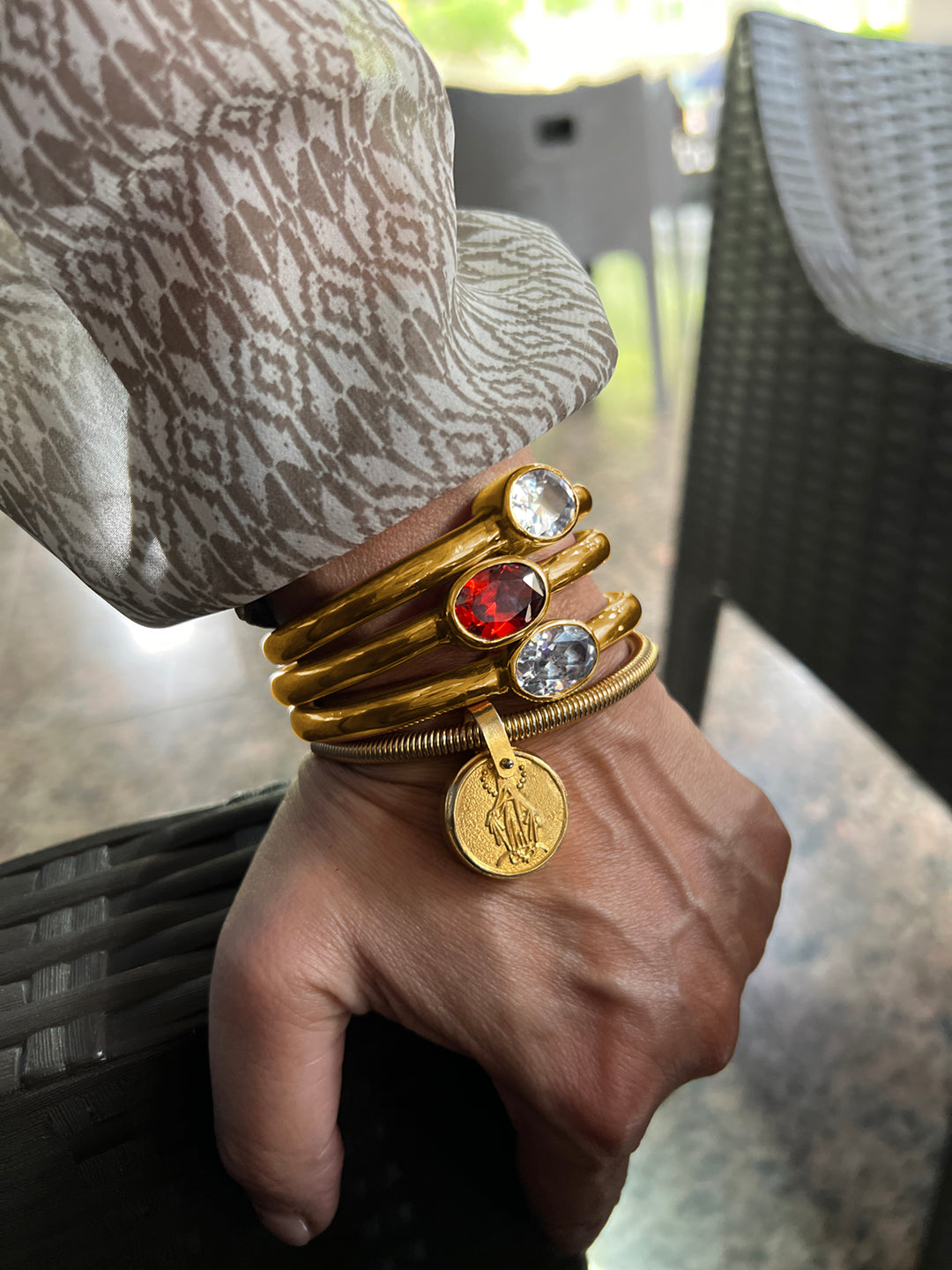 PULSERA ARROYITO RUBI