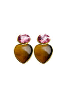ZARCILLO CUBIC LOVE PINK - TIGER EYE