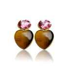ZARCILLO CUBIC LOVE PINK - TIGER EYE