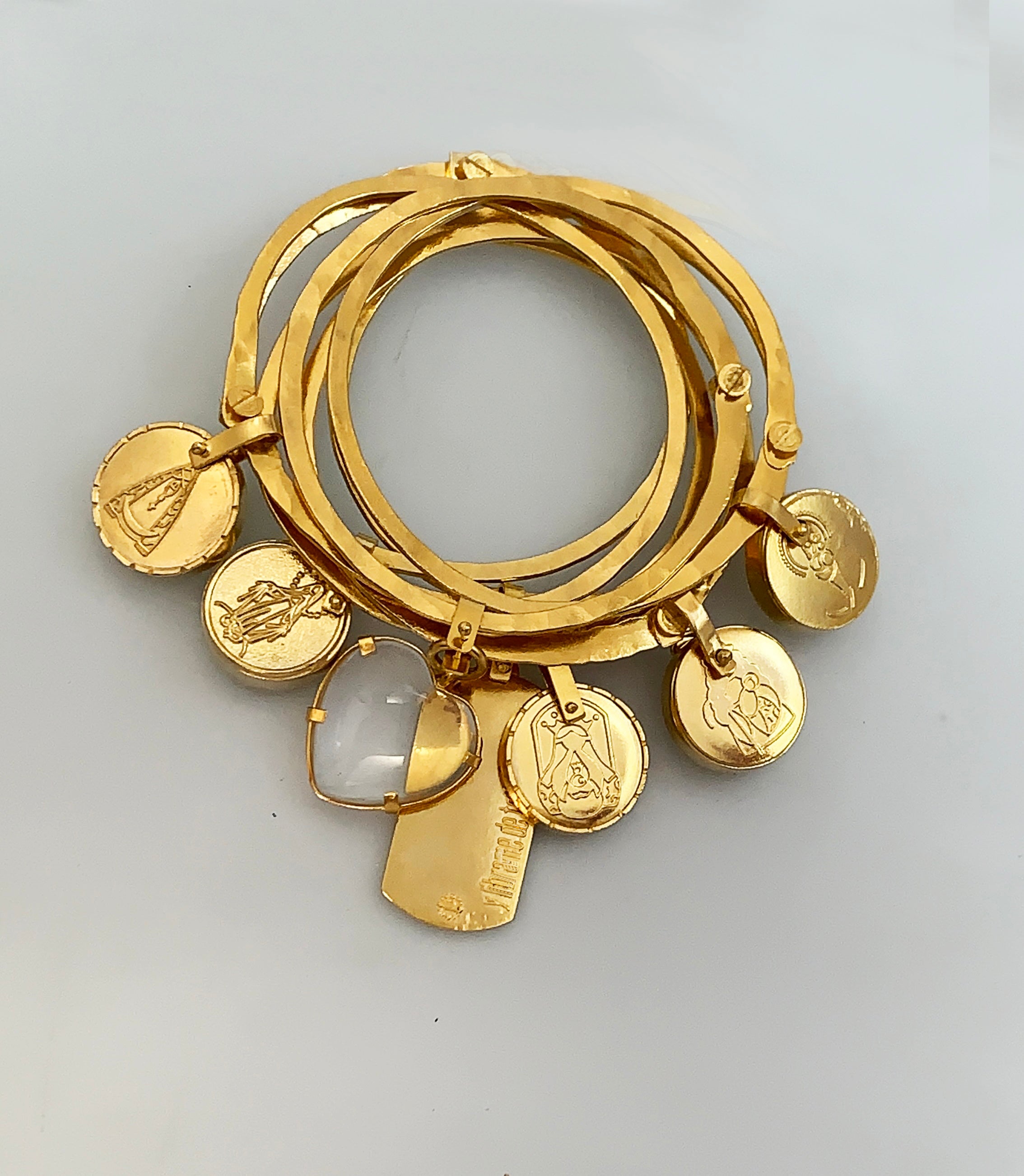 PULSERA FLAT dijes varios